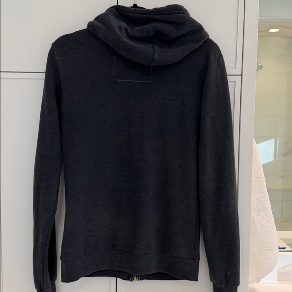 Aviator Nation Women's Hoodie 5 stripe hoodie. Size s. Charcoal gray. - Picture 7 of 8